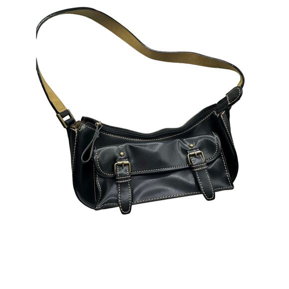 Y2K Faux Leather Whimsygoth 90s Shoulder Bag Purse - Picture 3 of 5